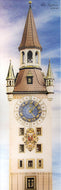 München Wanduhr "Altes Rathaus"