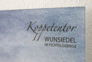 Wunsiedel Wanduhr "Koppetentor"